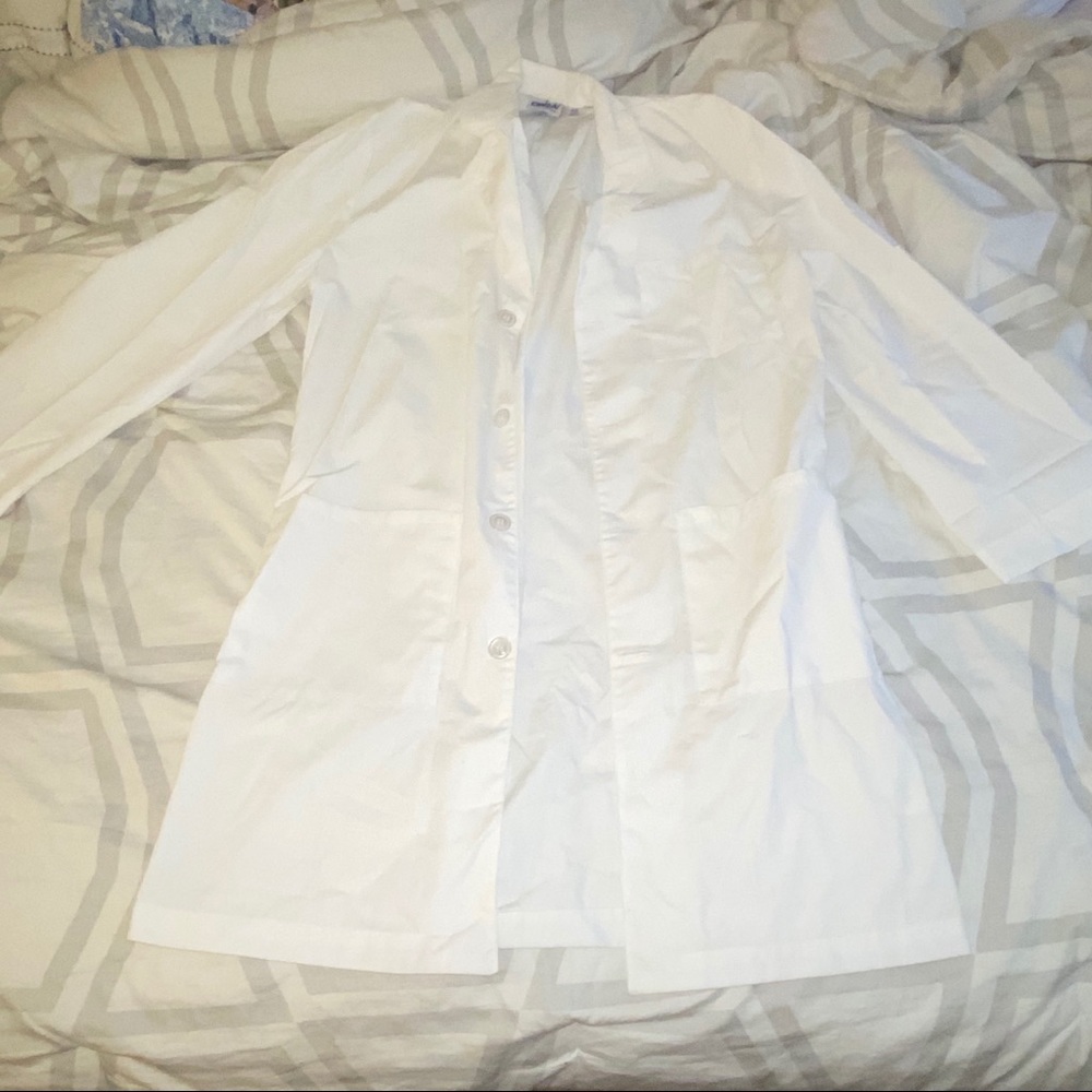 White lab coat